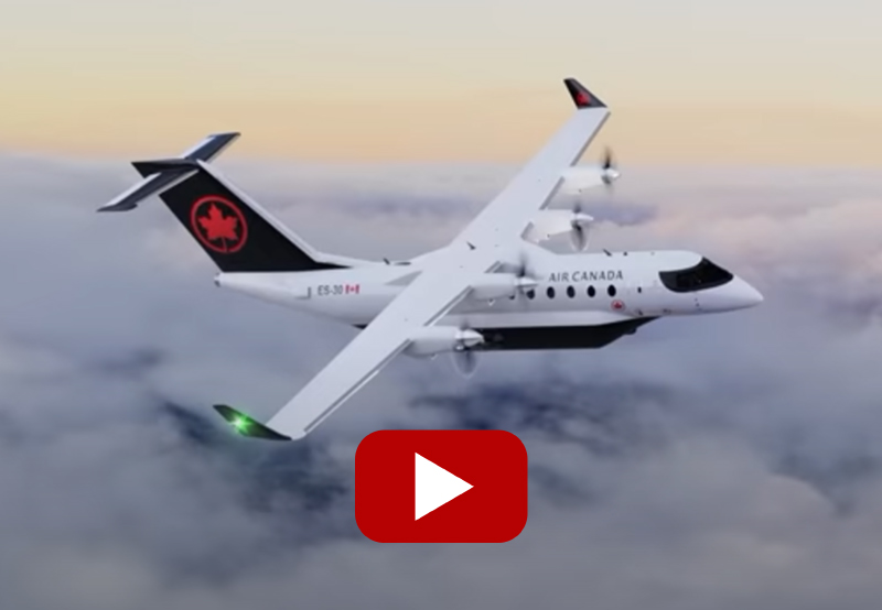 Air Canada Orders Fleet Of Electric Planes Bc Sustainable Solutions